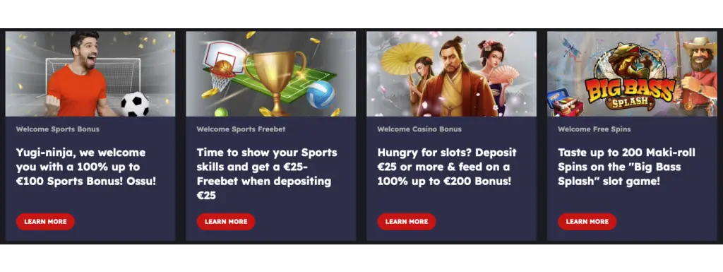 Yugibet Sport Bonus