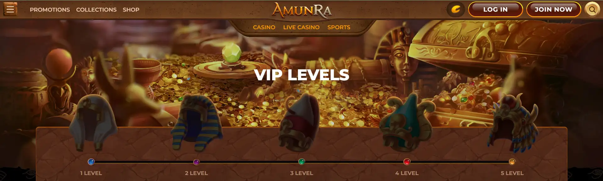 amunra vip levels