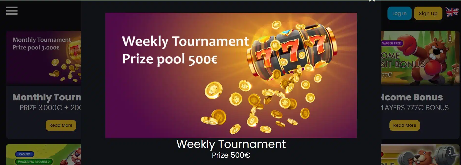 powerbet777 weekly tournament