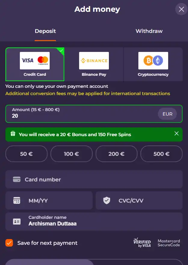 coolzino casino deposit