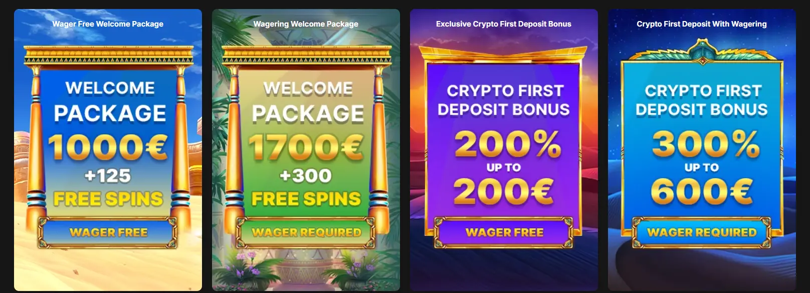 horus casino welcome bonus