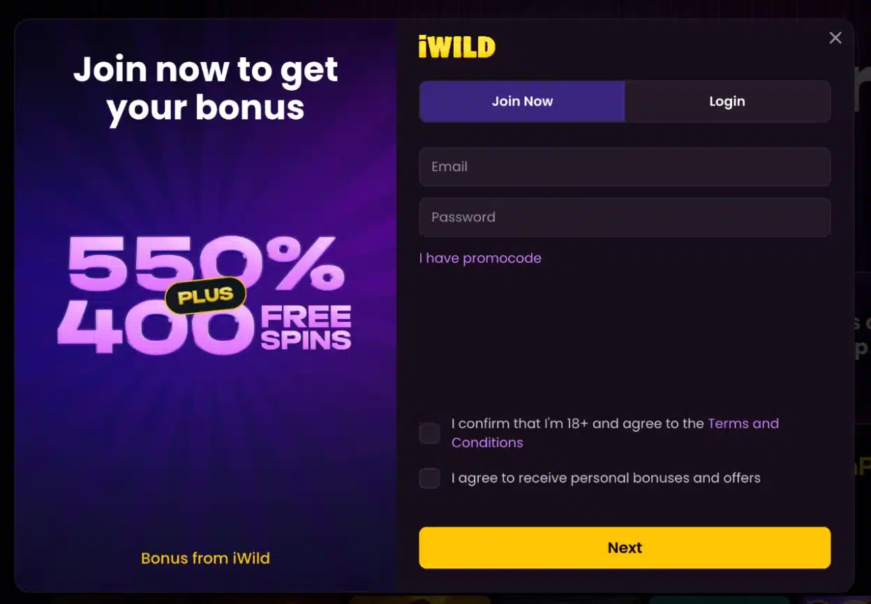 iwild registration
